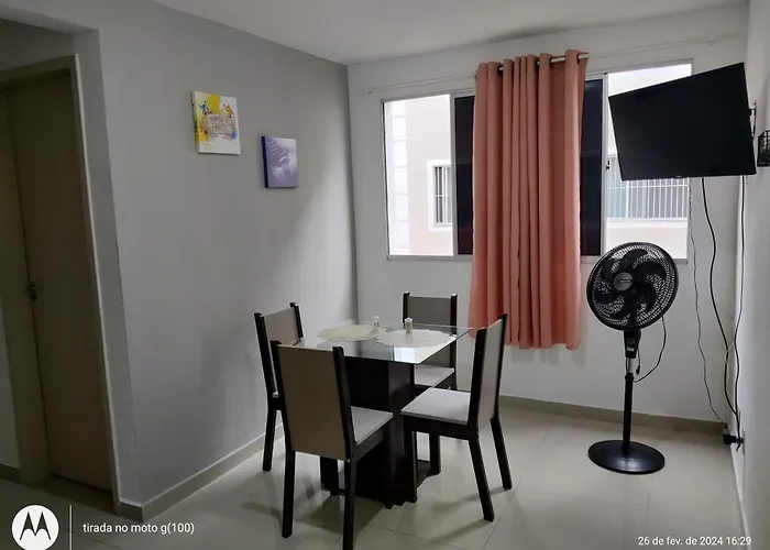 Em Natal, Aptº 2/4 Inteiro Em Condominio Fechado.